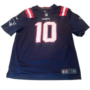 Nike Men New England Patriots Mac Jones Home Jersey Sz XL